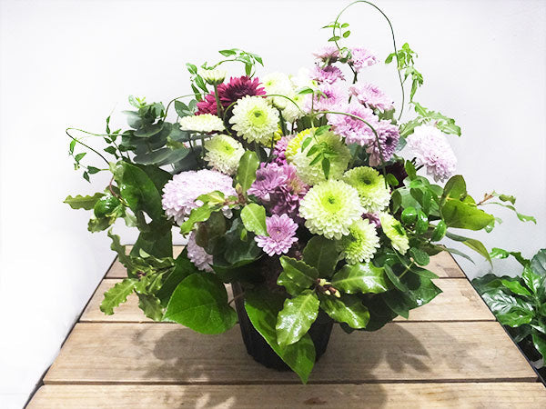 《AF_0001 お供えアレンジ》可憐