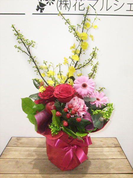 《AC_0029 お祝いアレンジ》誕生日