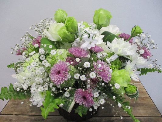 《AF_0002 お供えアレンジ》ロータイプ