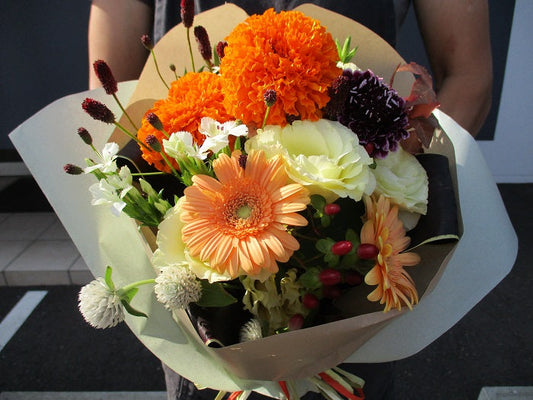 《BQ_0003 花束》色指定花束・ボリューム