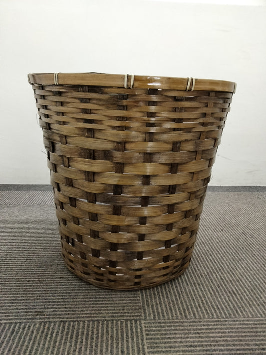 《CV_0005 鉢カバー》鉢カバー（竹バスケット）