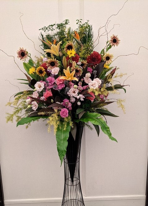 《SC_0011 お祝いスタンド》1段アイアンスタンド