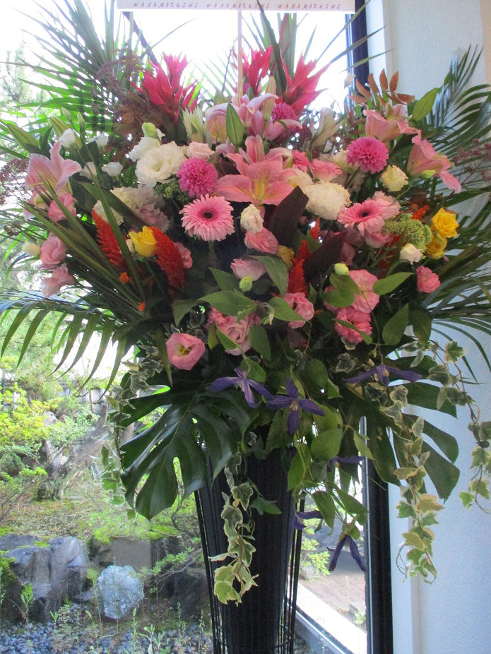 《SC_0025 お祝いスタンド》1段アイアンスタンド